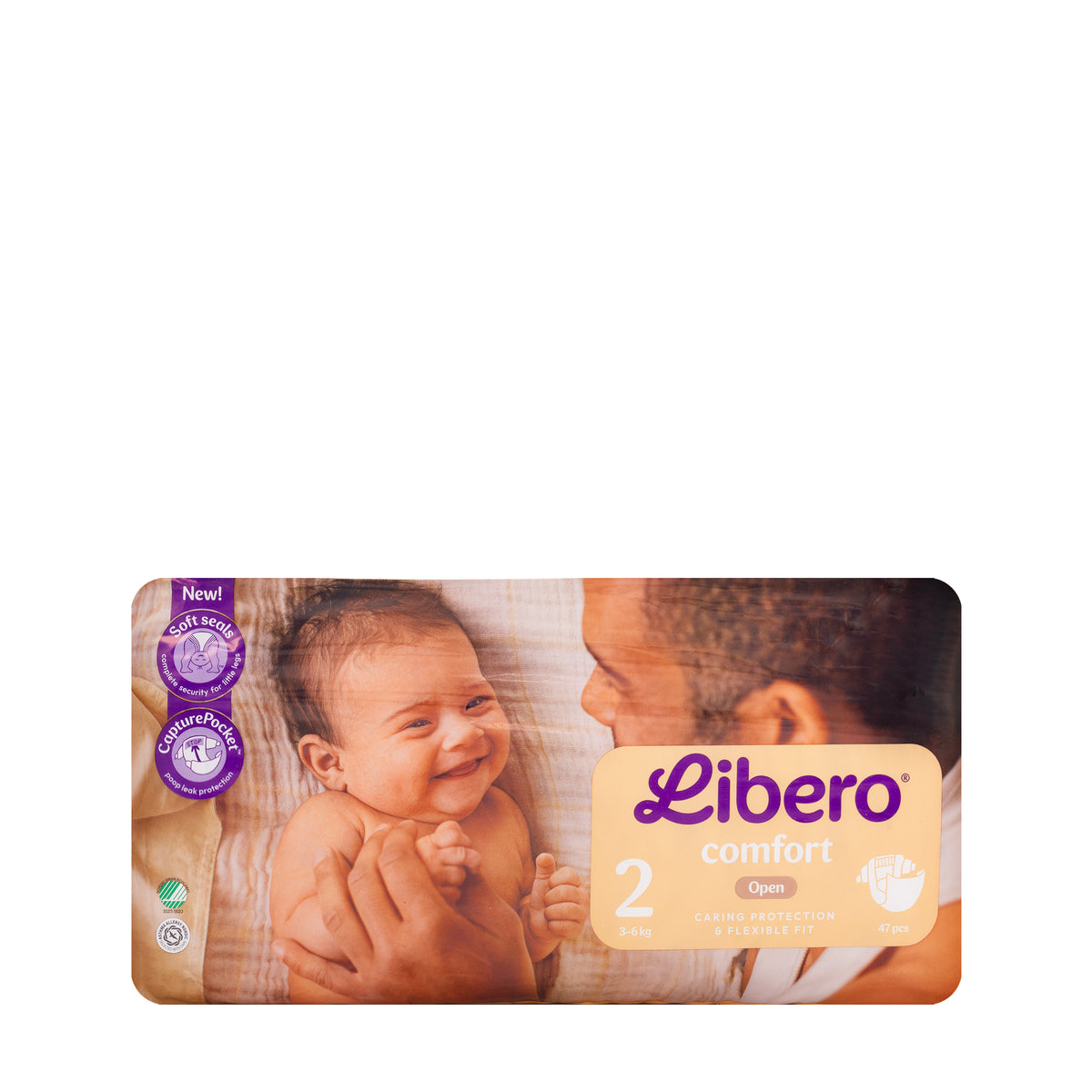 Libero New Comfort Size 2 3–6 kg 47 Pieces