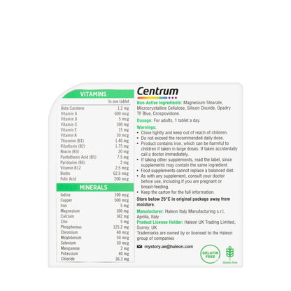 Centrum Adults 30 Tablets