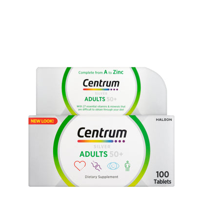 Centrum Silver Adults 50+ 100 Tablets