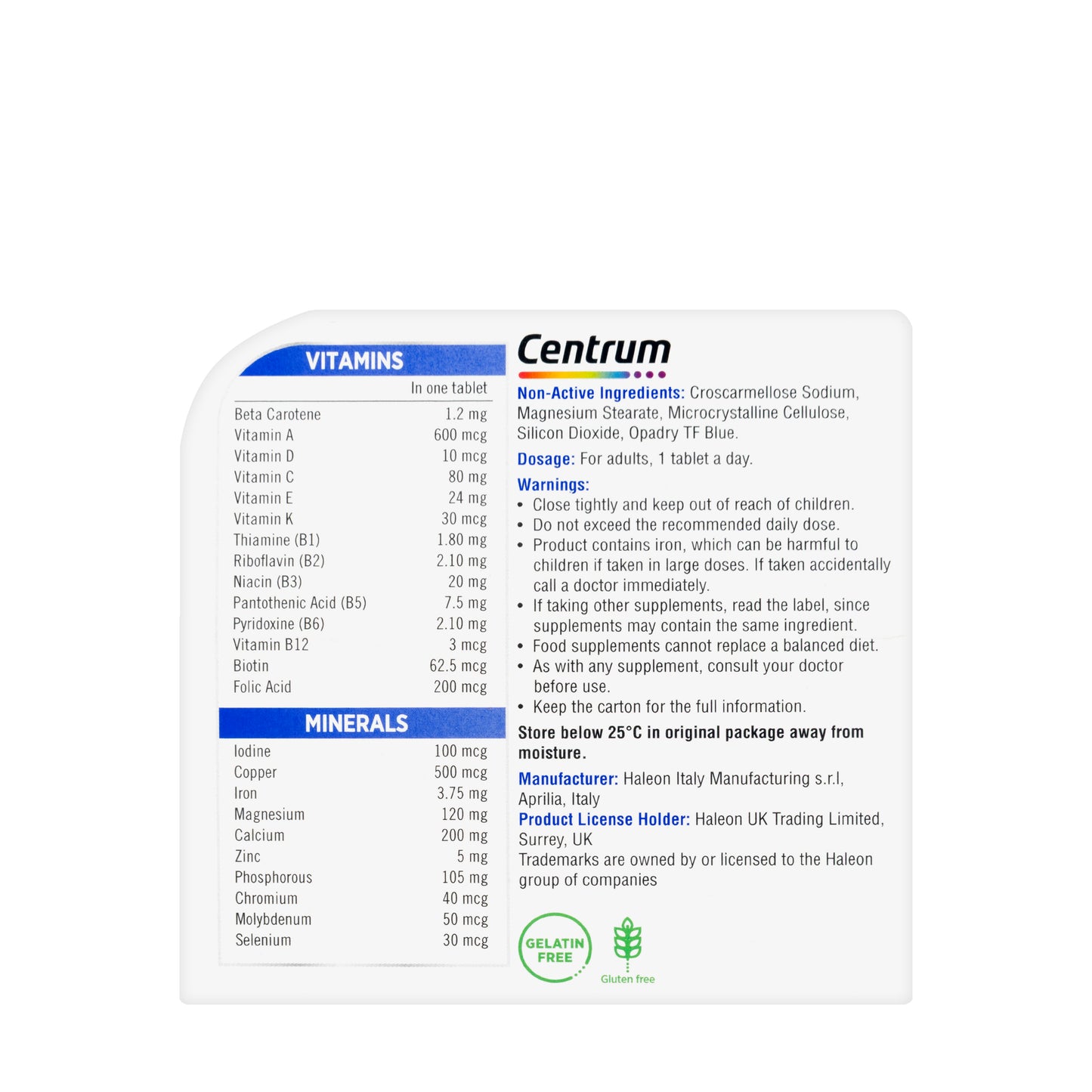 Centrum Men 30 Tablets