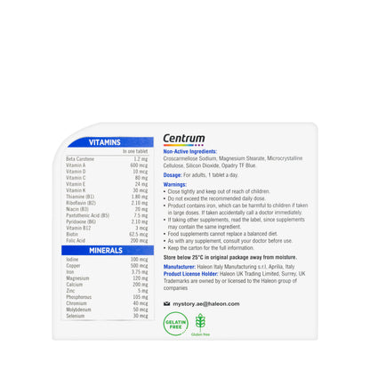 Centrum Men 100 Tablets