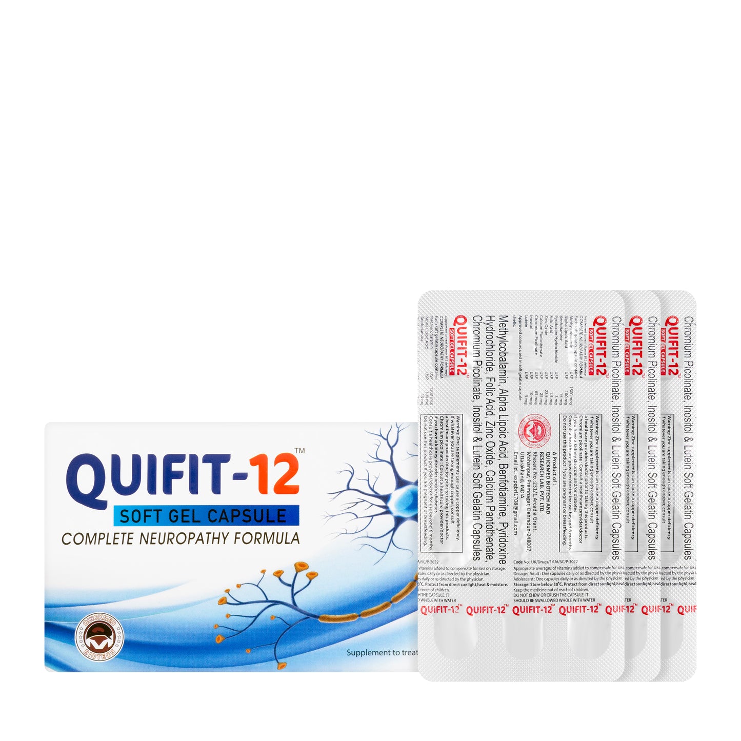 Quifit-12 30 Softgel Capsules