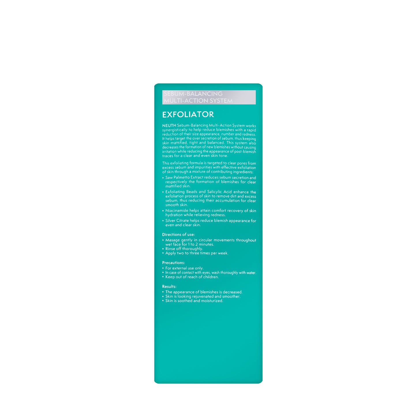Neuth Sebum Balancing Multi Action System 150 ml