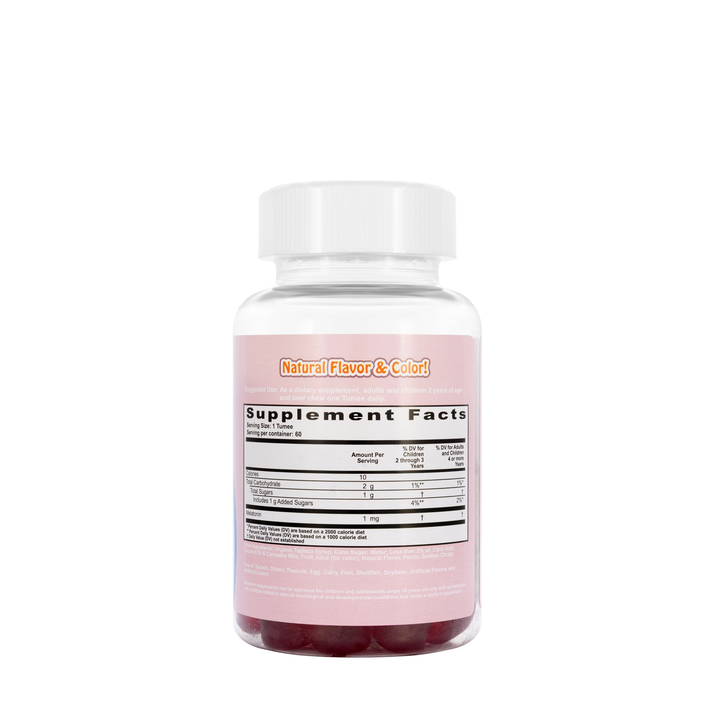 MR Tumee Melatonin 60 Gummies