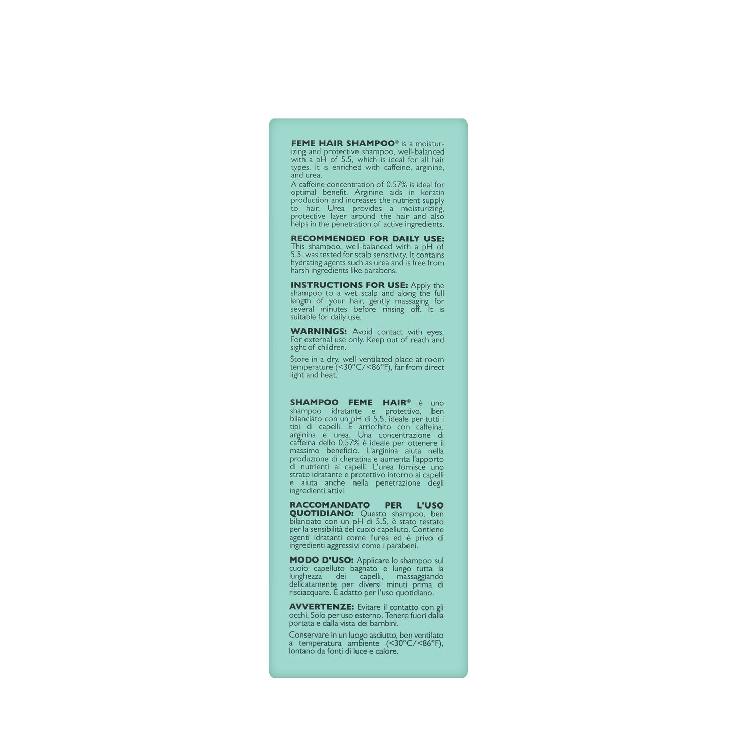 Feme Hair Shampoo 200 Ml