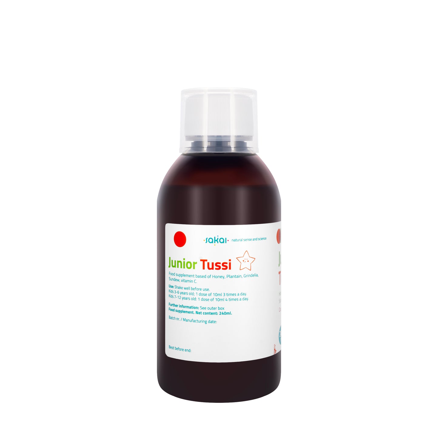 Junior Tussi Cough Syrup 240 Ml