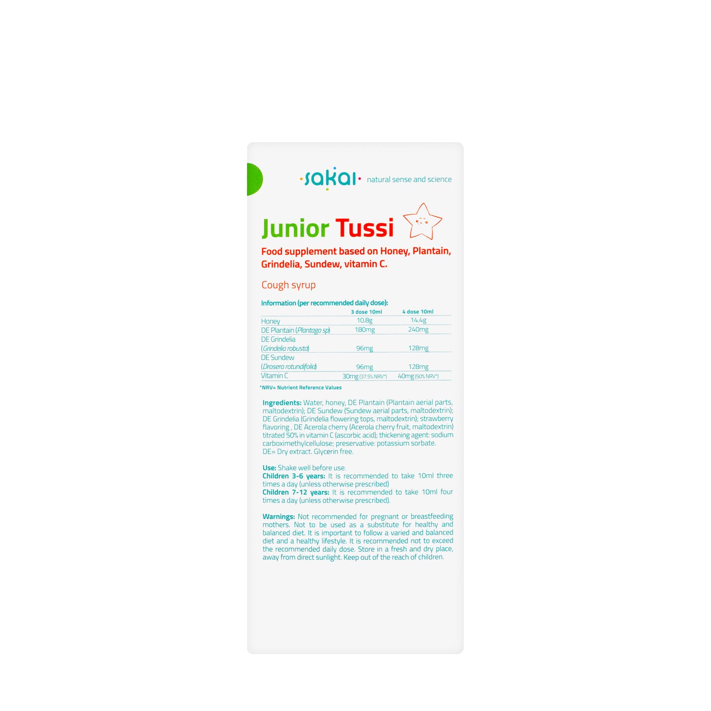 Junior Tussi Cough Syrup 240 Ml