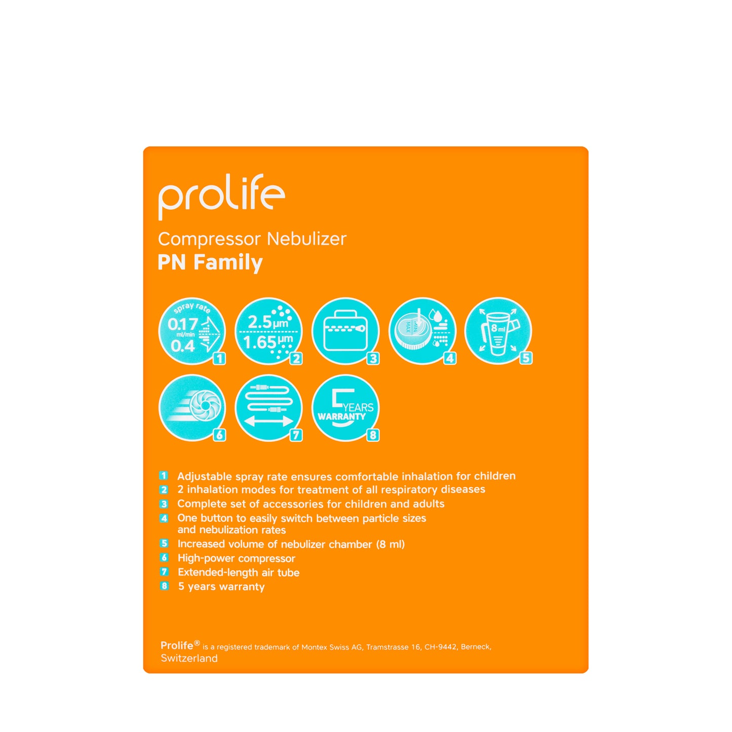 Prolife Pn Family Nebulizer [Br-Cn126]