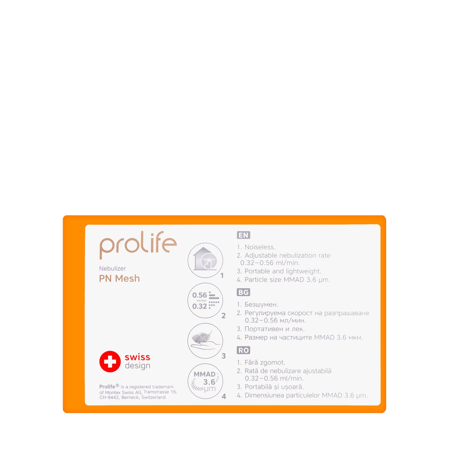 Prolife Pn Mesh Portable Nebulizer