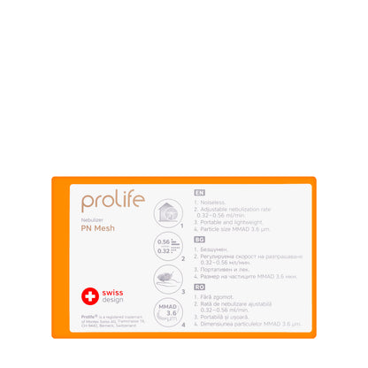 Prolife Pn Mesh Portable Nebulizer