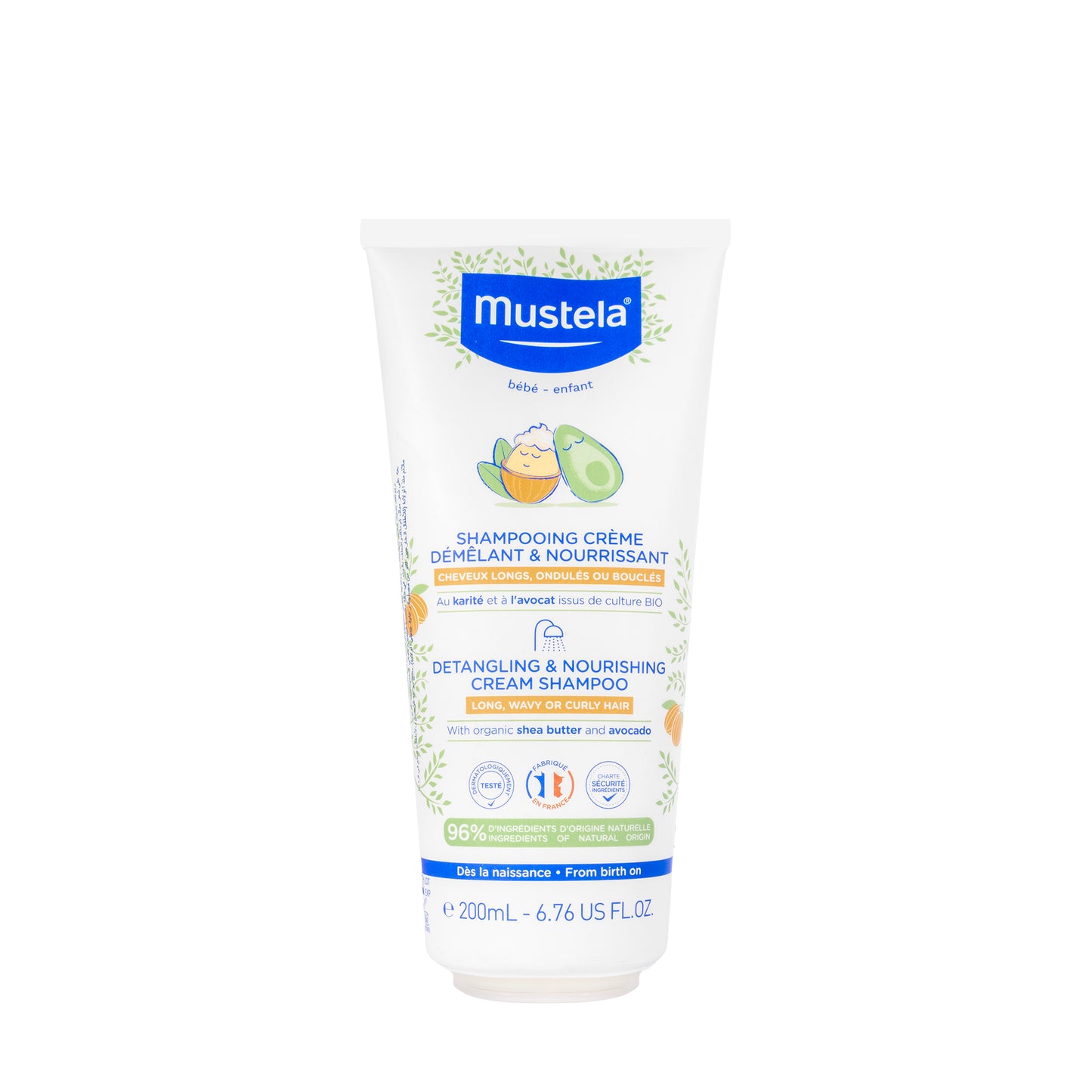 Mustela Bb Detangling Cream Shampoo 200 Ml