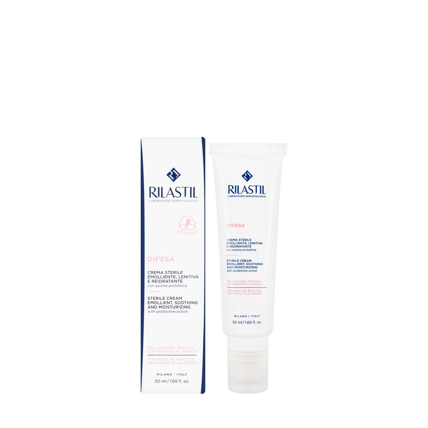 Rilastil Difesa Sterile Cream 50 Ml