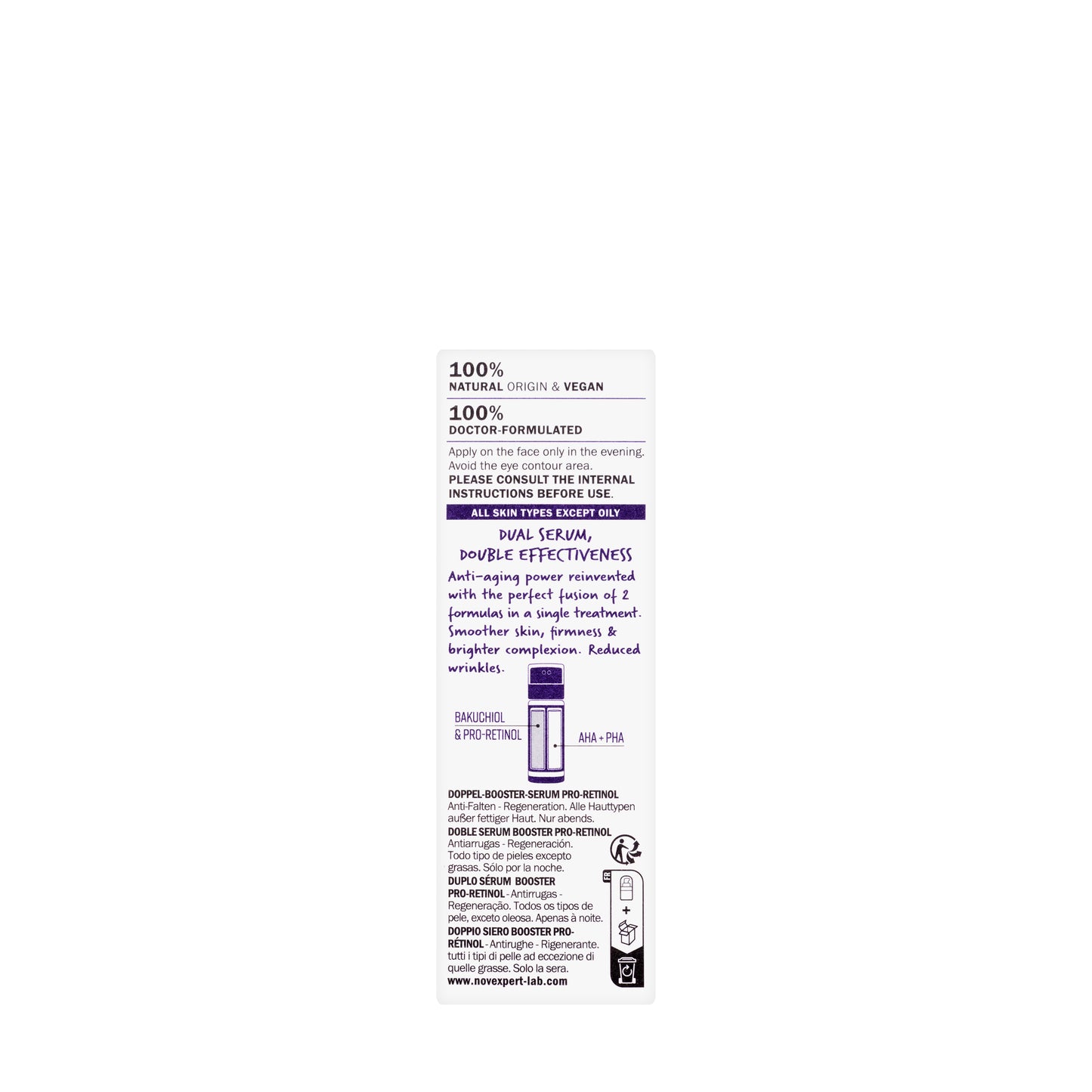 Novexpert Pro Retinol Dual Booster Serum 30 Ml