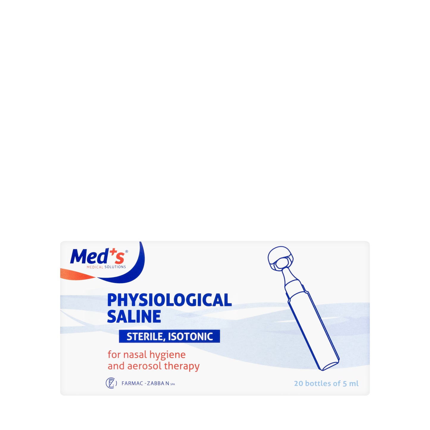 Med+S Saline Nebs 5Ml 20 Pieces
