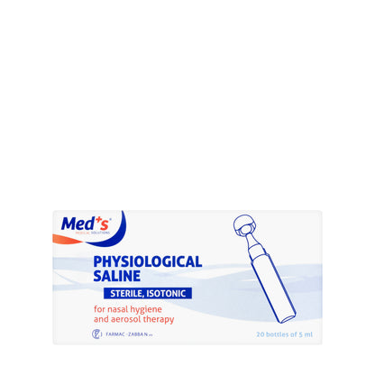 Med+S Saline Nebs 5Ml 20 Pieces