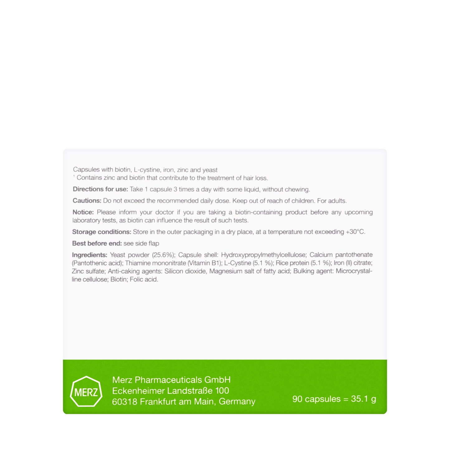 Pantogar Vegan 90 Capsules
