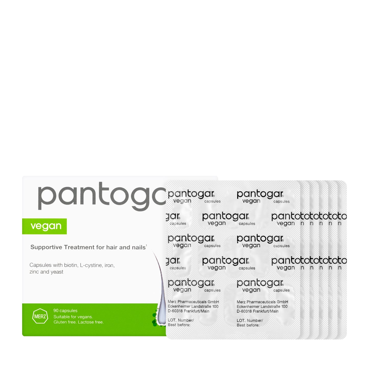 Pantogar Vegan 90 Capsules