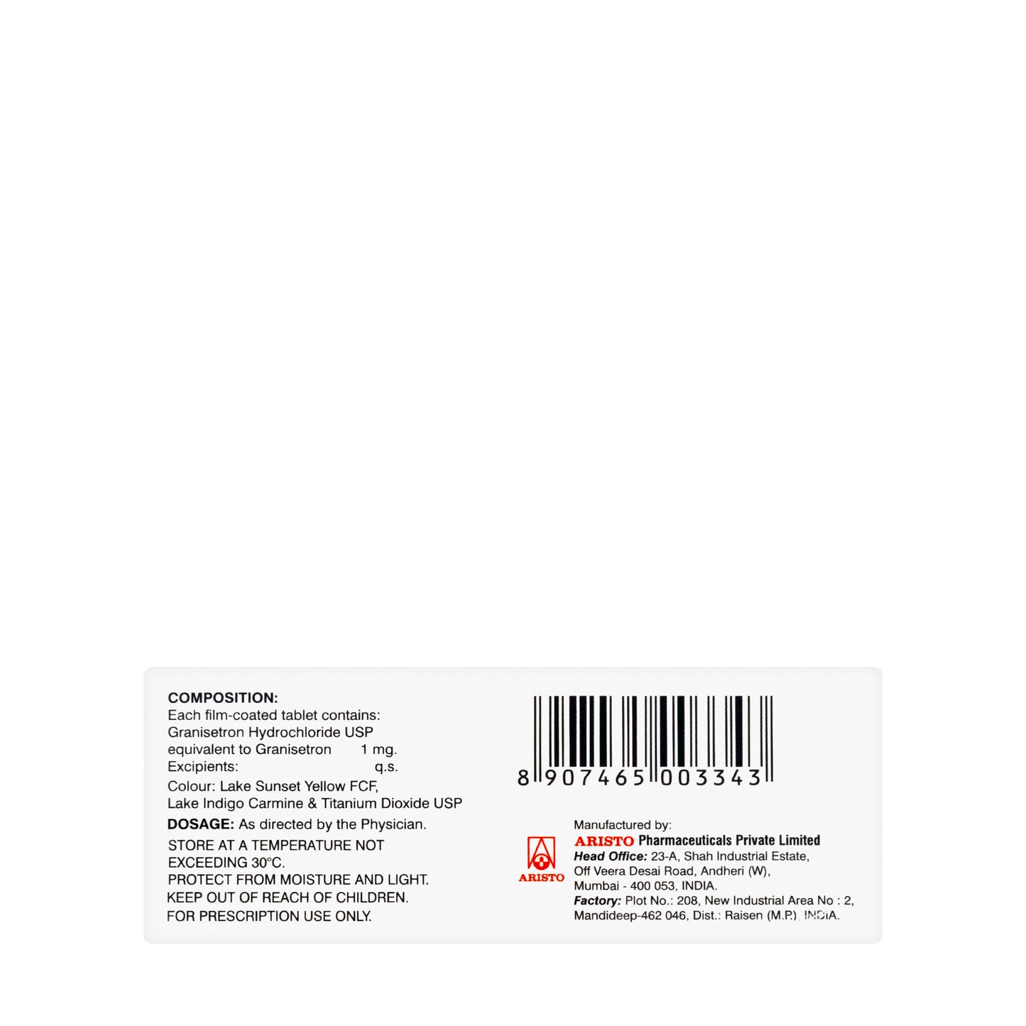 Grandem 1 mg 60 Tablets