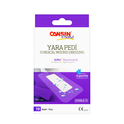 Cansinplast Wound Dressing 9×5 cm 10 Pieces