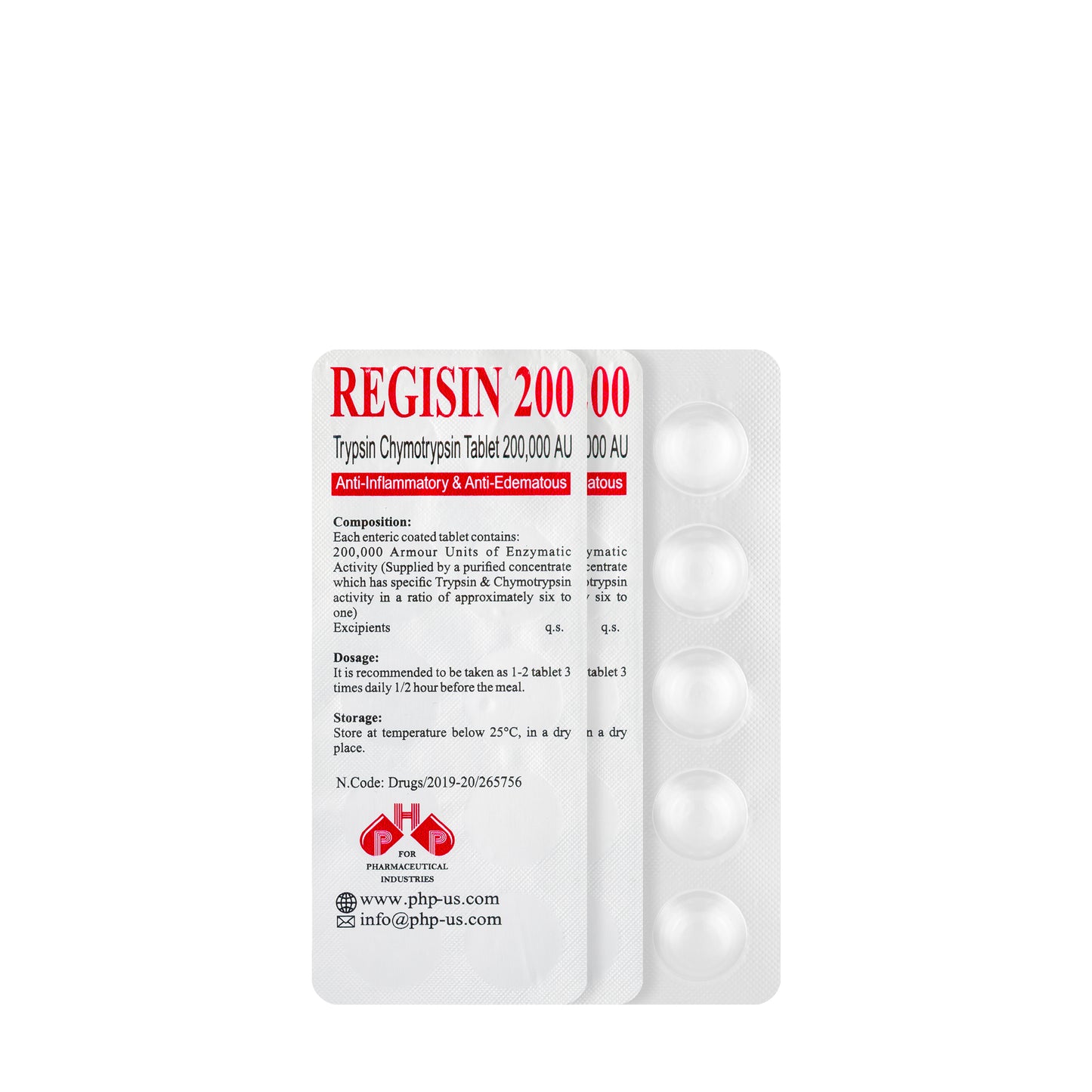 Regisin 200 (2000 A.U) 30 Tablets