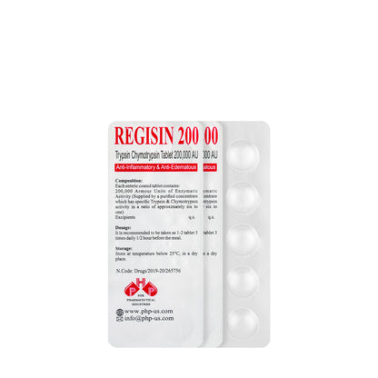 Regisin 200 (2000 A.U) 30 Tablets