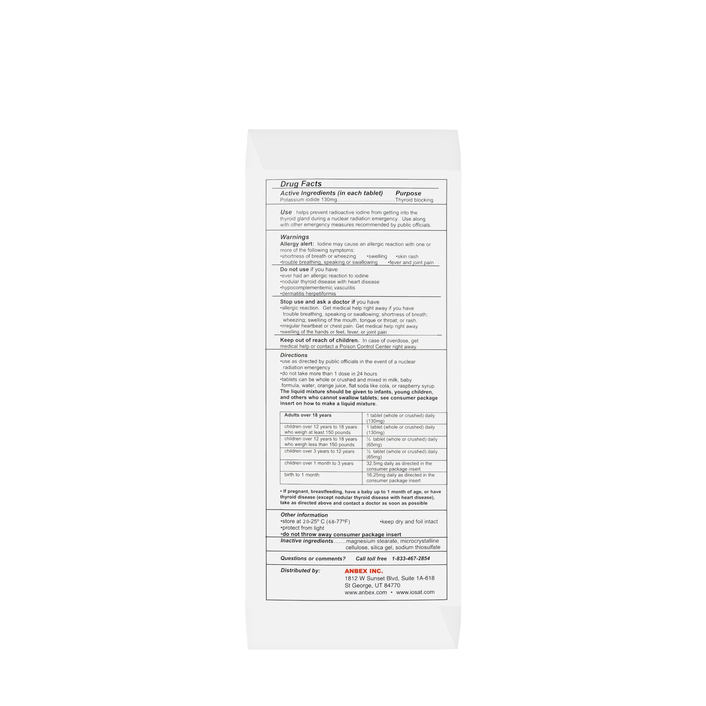 Iosat 130Mg 14 Tablet