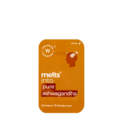 Wellbeing Melts Pure Ashwagandha 30 Strips