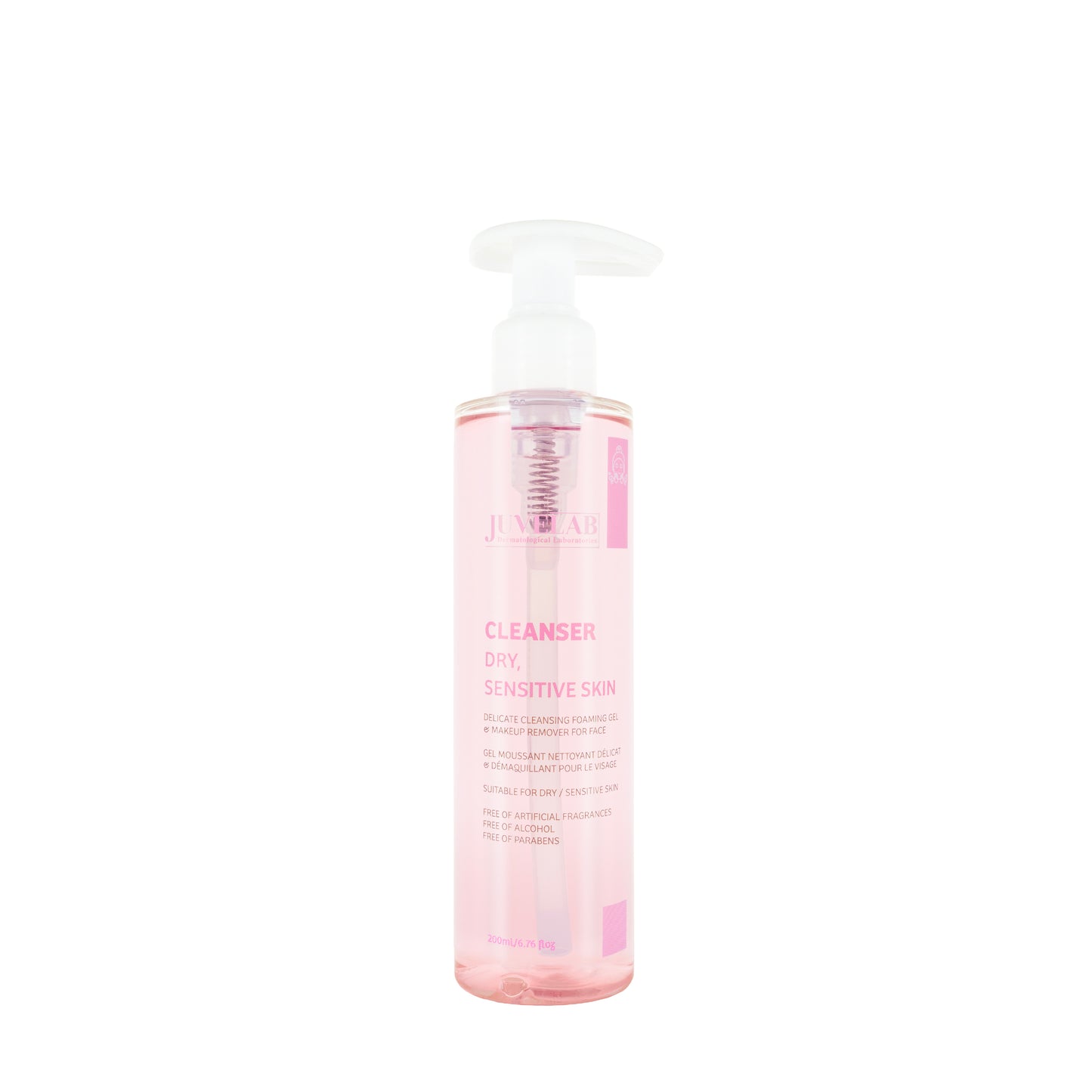 Juvelab Dry Sensitive Skin Cleanser 200 Ml