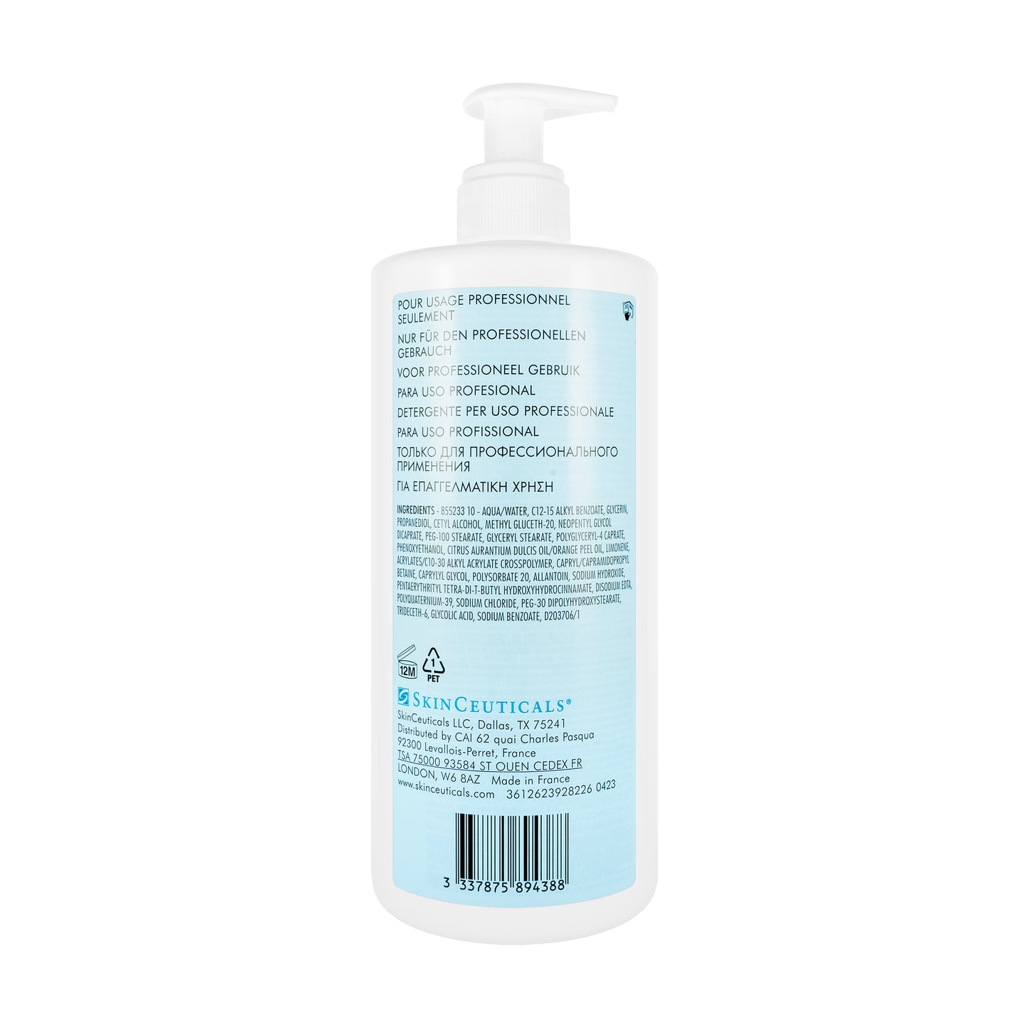 Skinceuticals Gentle Cleanser Cream 700 Ml