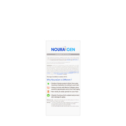 Nouragen Spf50 Pa+++ Sunscreen Cream 50 Gm