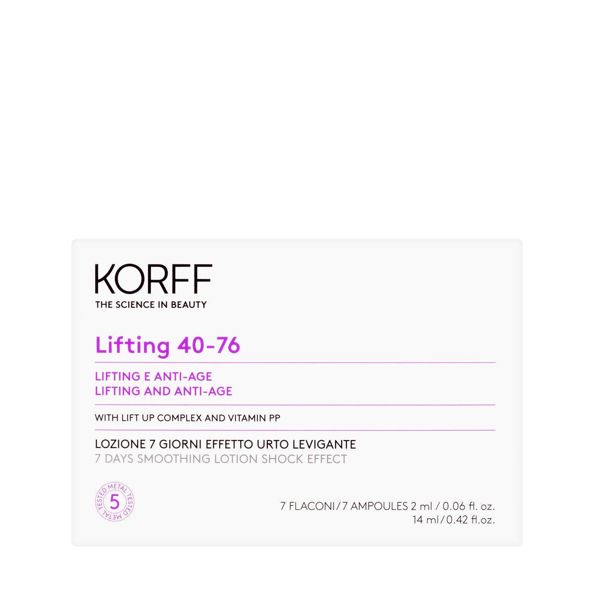 Korff Lifting 40-76 Ampoule 7X2Ml