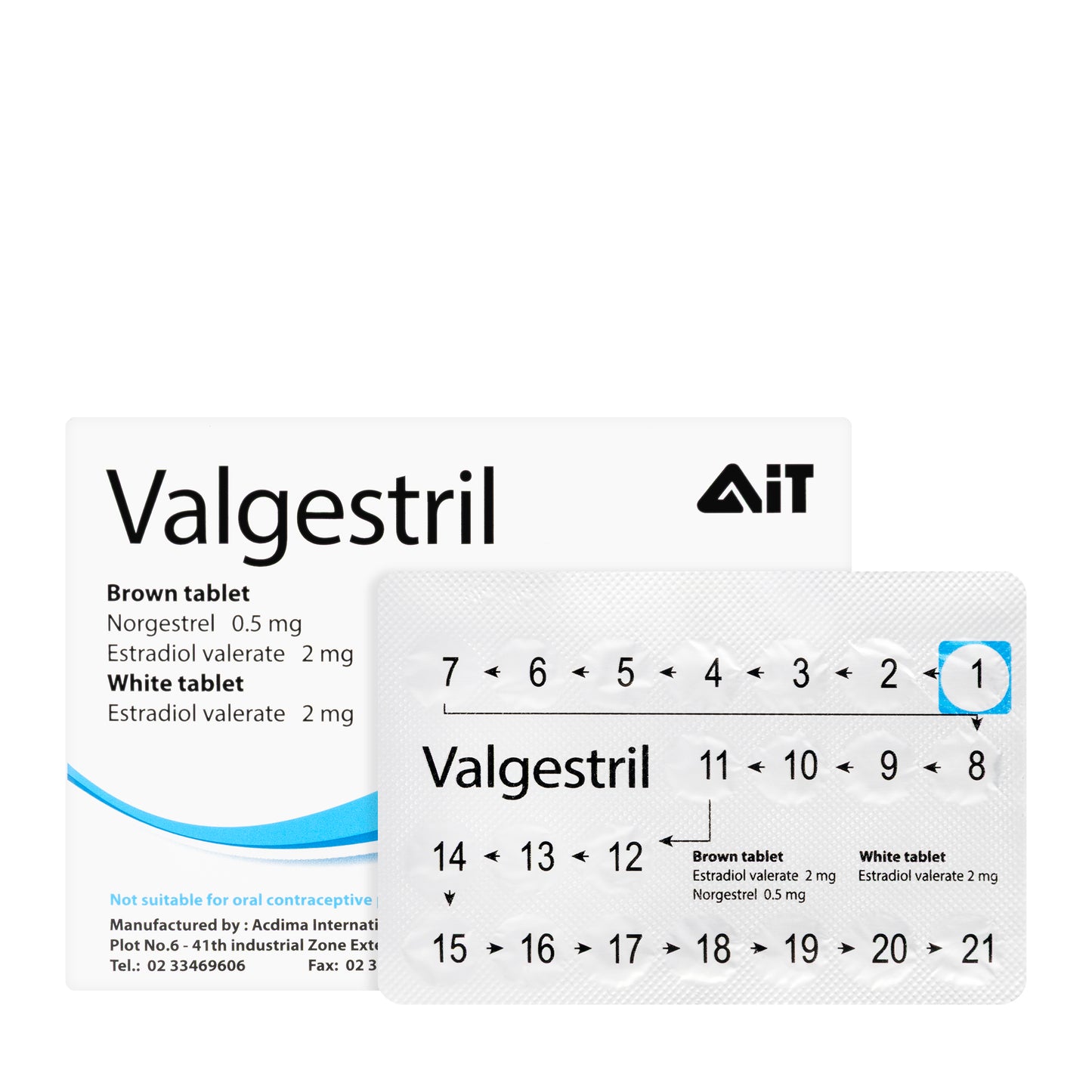 Valgestril 21 Tablets