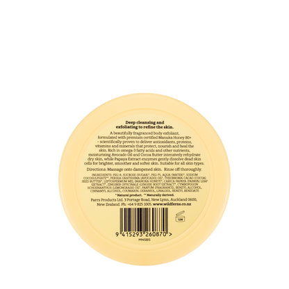Wild Ferns Manuka Honey Sugar Scrub 175 Gm
