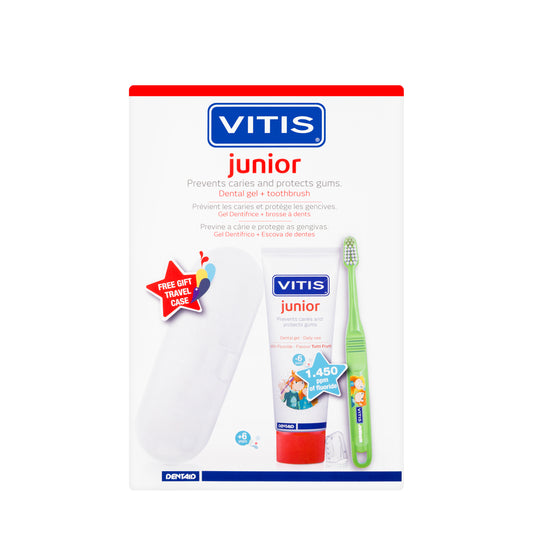 Dentaid Vitis Junior Kit [Gel+Toothbrush]