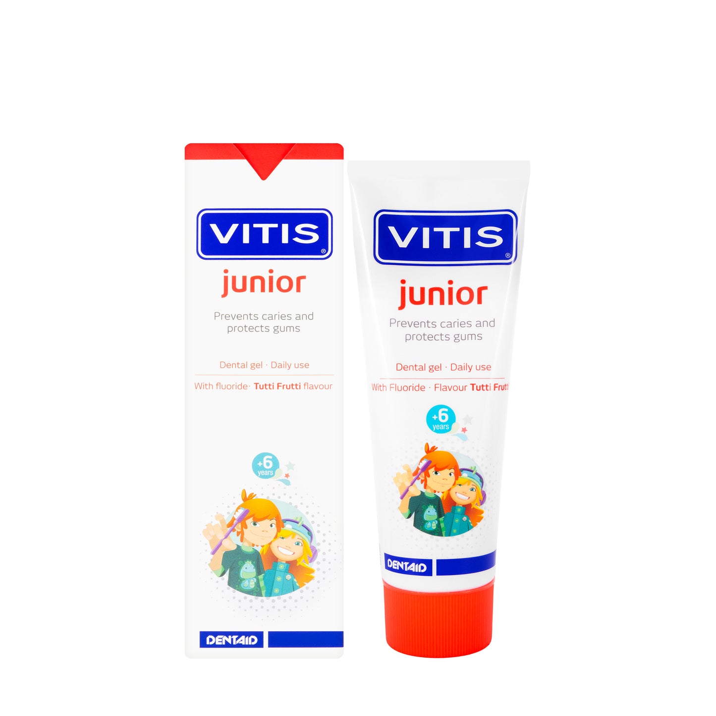 Dentaid Vitis Junior Kit [Gel+Toothbrush]
