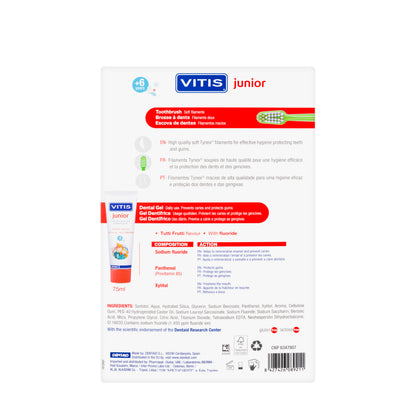 Dentaid Vitis Junior Kit [Gel+Toothbrush]