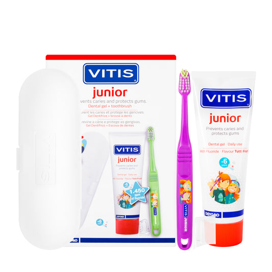 Dentaid Vitis Junior Kit [Gel+Toothbrush]