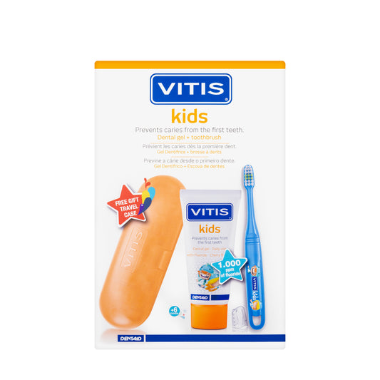 Dentaid Vitis Kids Kit [Gel+Toothbrush]