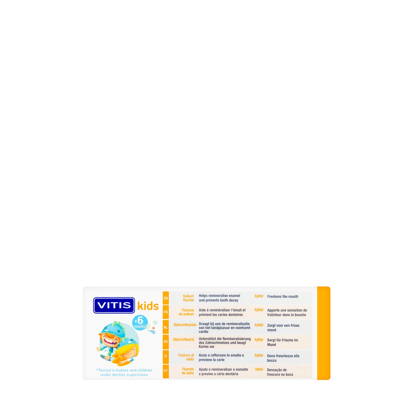 Dentaid Vitis Kids Kit [Gel+Toothbrush]