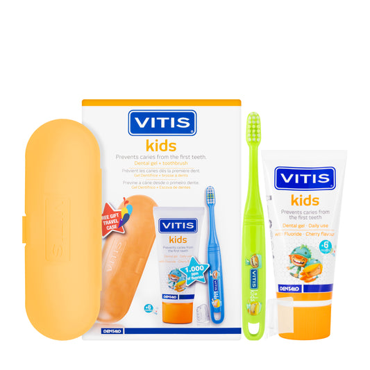 Dentaid Vitis Kids Kit [Gel+Toothbrush]