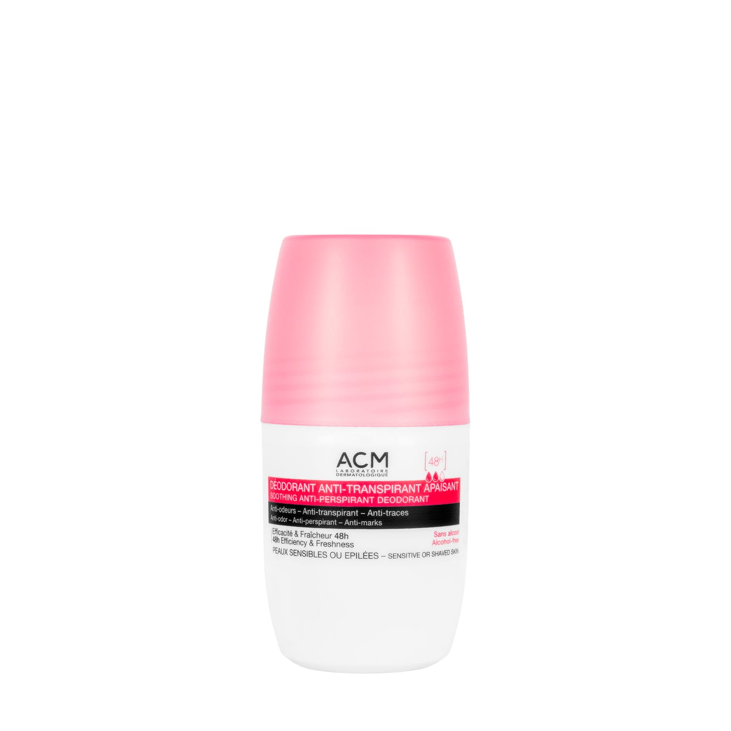 ACM Soothing Deodorant Roll On 48H [Pink] 50 Ml 1+1 Offer