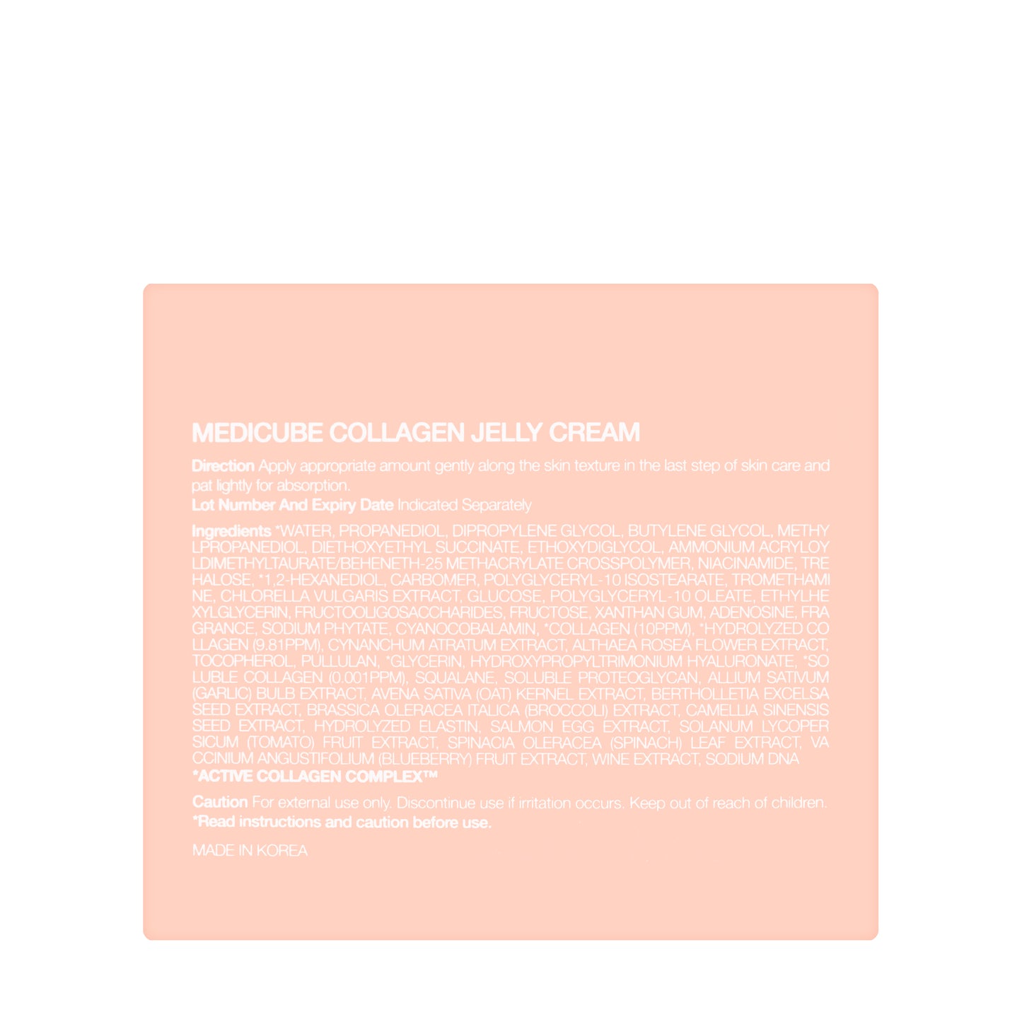 Medicube Collagen Jelly Cream 110 ml