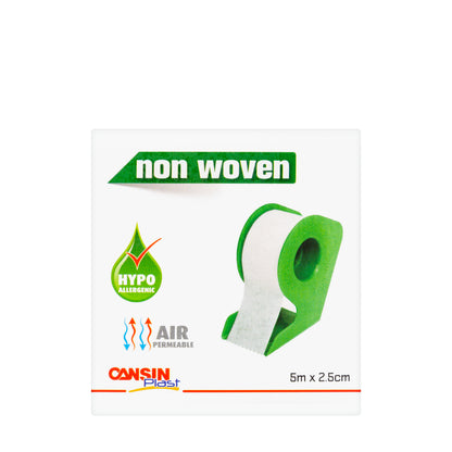 Cansinplast Non‑Woven Adhesive Dressing 5 m × 2.5 cm