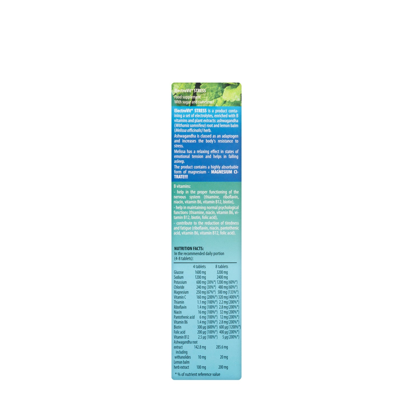 Activlab ElectroVit Stress 20 Effervescent Tablets