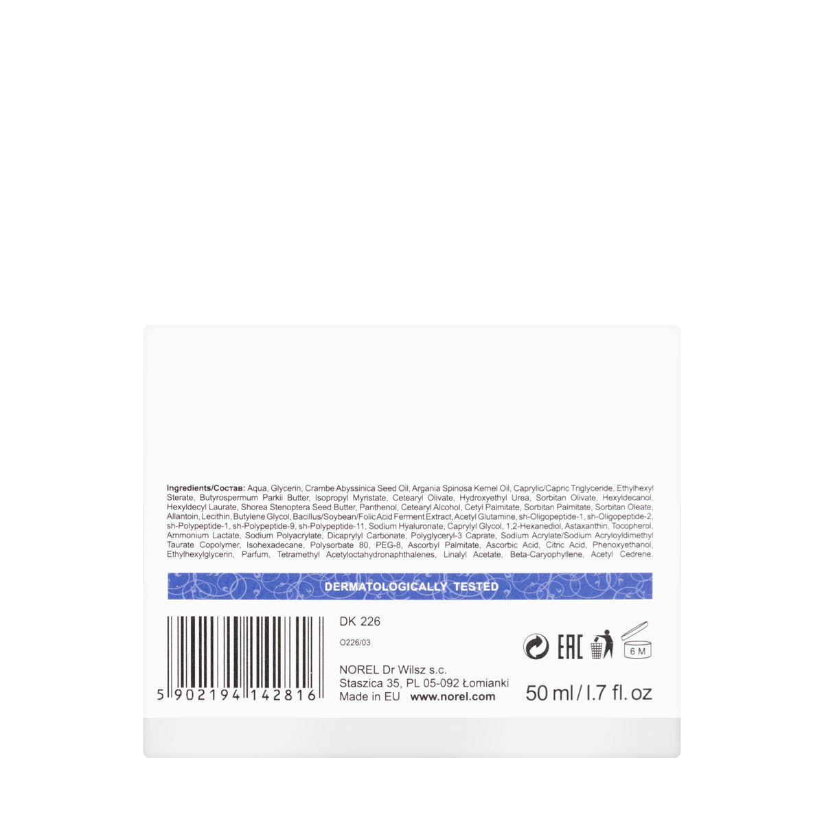 Norel Re‑Generation GF Cream 50 ml