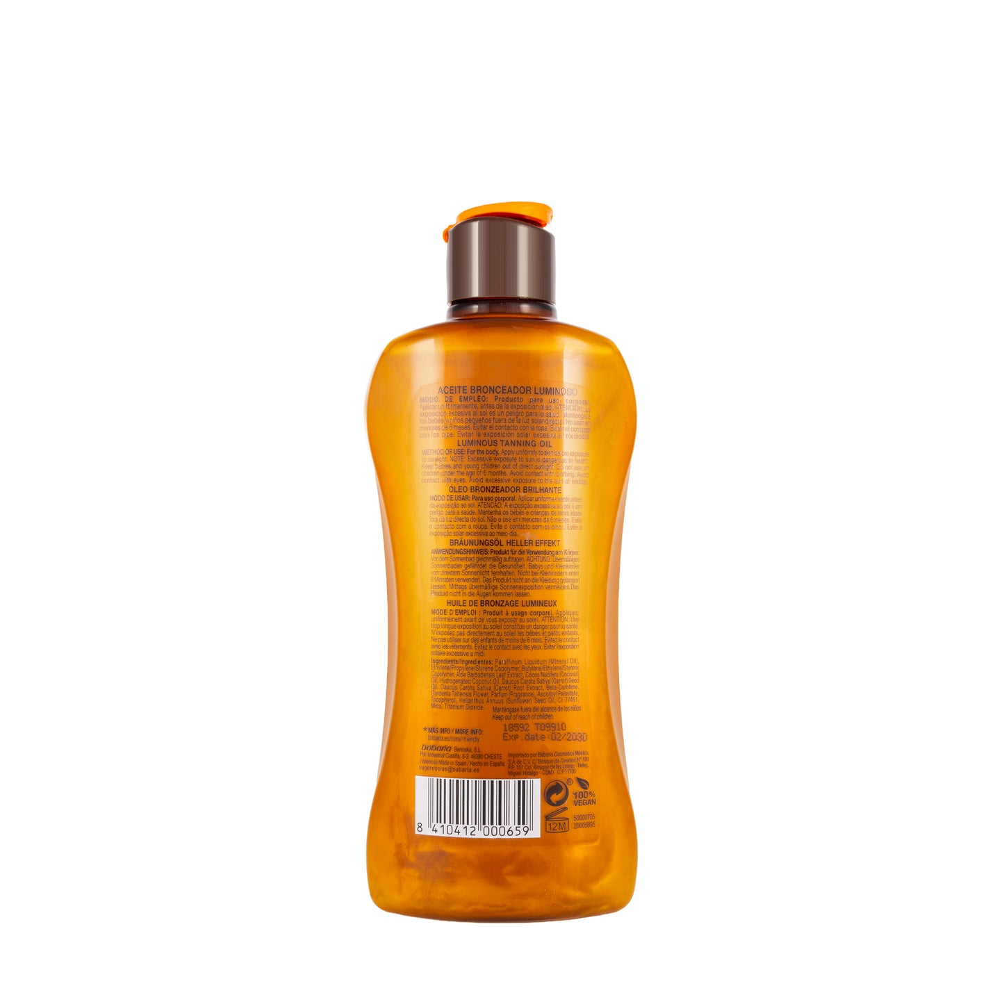 Babaria Glow Effect Tanning Oil 200 ml