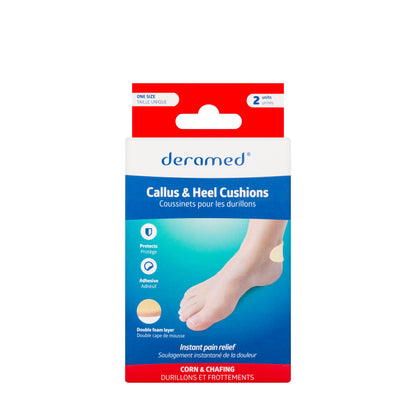 Deramed Callus and Heel Cushions 2 Pieces [F00024-14C]