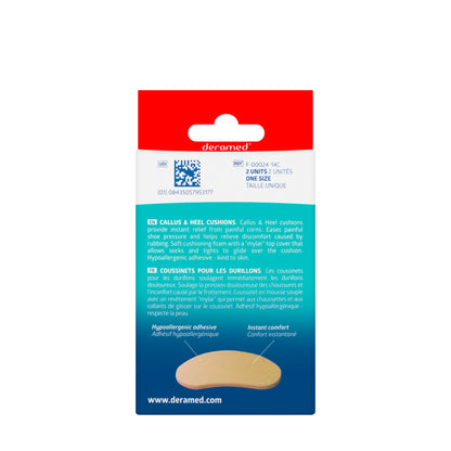 Deramed Callus and Heel Cushions 2 Pieces [F00024-14C]