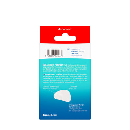 Deramed Adhesive Forefoot Pad 1 Pair [F00073-00C]