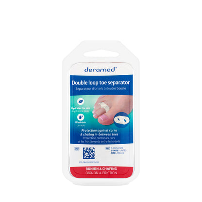 Deramed Double Toe Seperator[Large] 2 Pieces [F00054-82B]